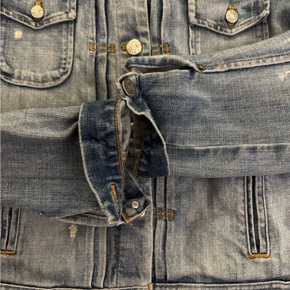 J.CREW Women’s Light Blue Denim Jacket Size Large